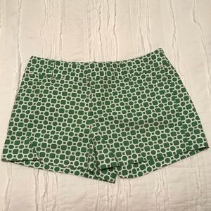 Banana Republic Green Patterned Shorts